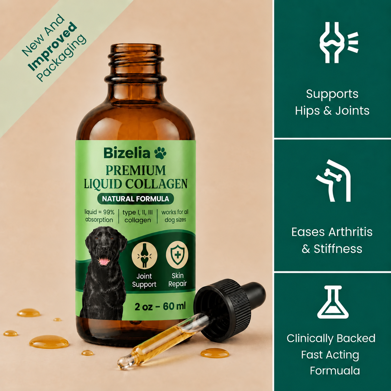 Move More Comfortably with Liquid Collagen